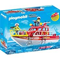 PLAYMOBIL- City Action Figuras y Juegos de contrucción- Color carbón (70147)